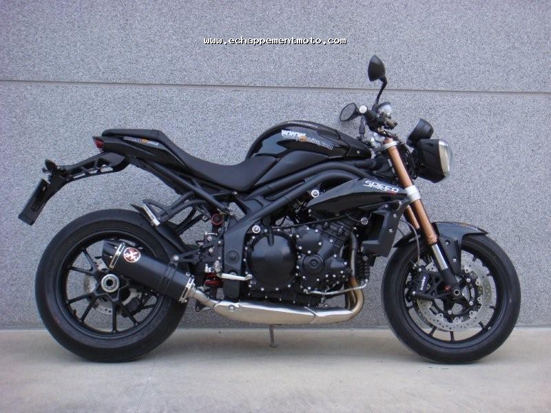 ECHAPPEMENT MOTO TRIUMPH SPEED TRIPLE 2011 IXIL OVALE XTREM BLACK OT4390VXS